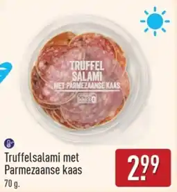 ALDI Truffelsalami met Parmezaanse Kaas aanbieding