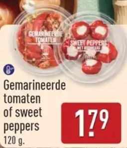 ALDI Gemarineerde Tomaten of sweet peppers aanbieding
