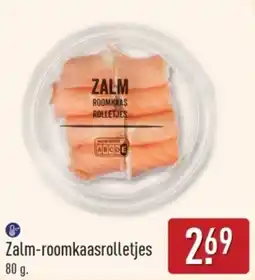 ALDI Zalm Roomkaasrolletjes aanbieding