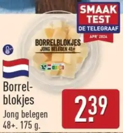 ALDI Borrelblokjes aanbieding