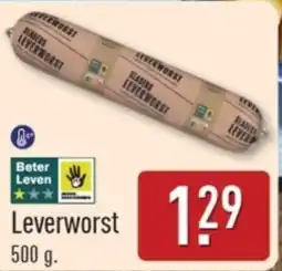 ALDI Leverworst aanbieding