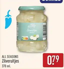 ALDI All Seasons Zilveruitjes aanbieding