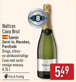ALDI Naltros Cava Brut Spanje aanbieding