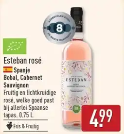 ALDI Esteban rosé aanbieding