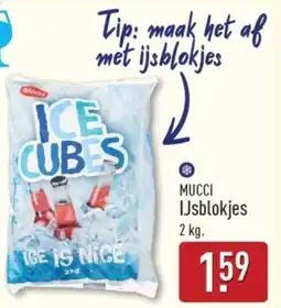 ALDI Mucci IJsblokjes aanbieding