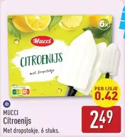 ALDI Mucci Citroenijs aanbieding