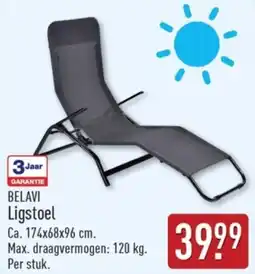 ALDI Belavi Ligstoel aanbieding