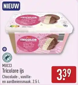 ALDI Mucci Tricolore Ijs aanbieding