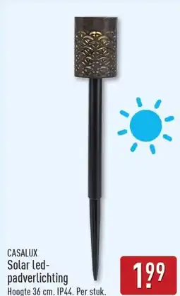 ALDI Casalux Solar Led Padverlichting aanbieding