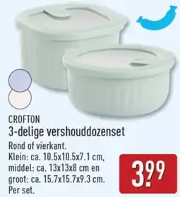 ALDI Crofton 3 Delige Vershouddozenset aanbieding