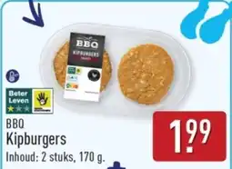 ALDI BBQ Kipburgers aanbieding
