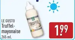 ALDI Le Gusto Truffelmayonaise aanbieding