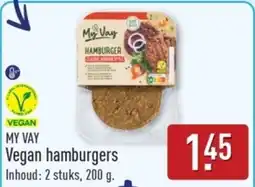 ALDI My Vay Vegan Hamburgers aanbieding