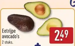 ALDI Eetrijpe avocado's aanbieding