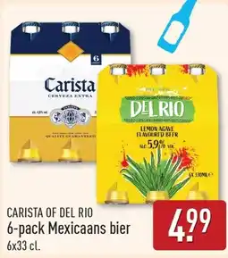 ALDI Carista of Del Rio 6-pack Mexicaans bier aanbieding