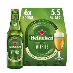 Albert Heijn Heineken Witpils 6-pack aanbieding