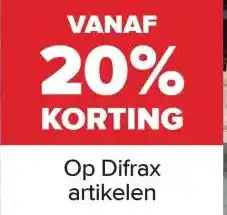 Baby-Dump Op difrax artikelen aanbieding