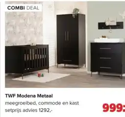 Baby-Dump Twf Modena Metaal aanbieding