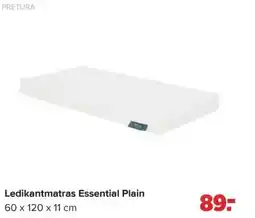 Baby-Dump Ledikantmatras Essential Plain aanbieding
