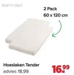 Baby-Dump Hoeslaken Tender aanbieding