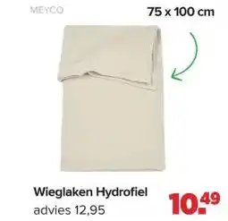 Baby-Dump Wieglaken Hydrofiel aanbieding