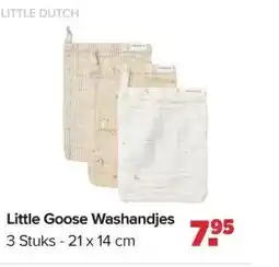 Baby-Dump Little Goose Washandjes aanbieding