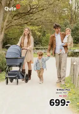 Baby-Dump Q-Rider Plus aanbieding