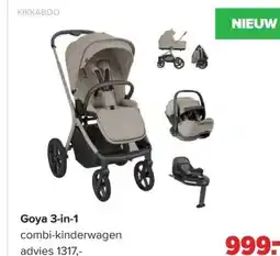Baby-Dump Goya 3-in-1 aanbieding