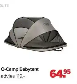 Baby-Dump Qute Q-Camp Babytent aanbieding