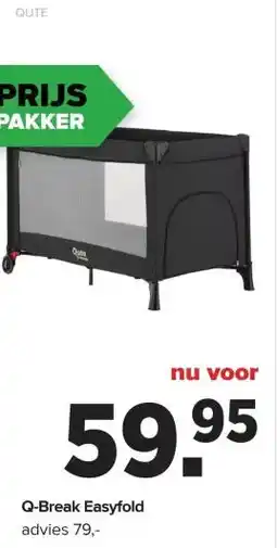 Baby-Dump Qute Q-Break Easyfold aanbieding