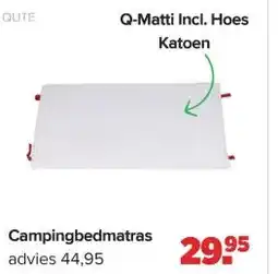 Baby-Dump Qute Campingbedmatras aanbieding