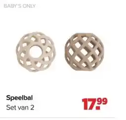 Baby-Dump Baby's only Speelbal aanbieding