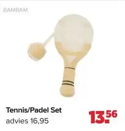 Baby-Dump Bambam Tennis/Padel Set aanbieding