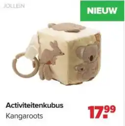 Baby-Dump Jollein Activiteitenkubus aanbieding
