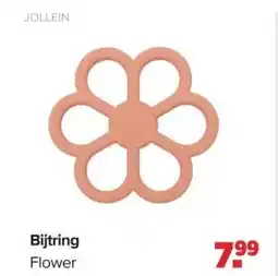 Baby-Dump Jollein Bijtring Flower aanbieding