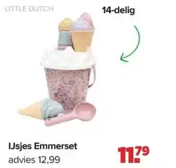Baby-Dump Little dutch IJsjes Emmerset aanbieding