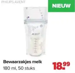 Baby-Dump Philips avent Bewaarzakjes melk aanbieding