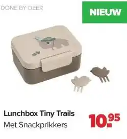 Baby-Dump Lunchbox Tiny Trails aanbieding