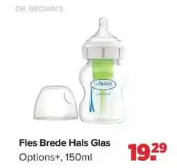 Baby-Dump Dr. brown's Fles Brede Hals Glas aanbieding