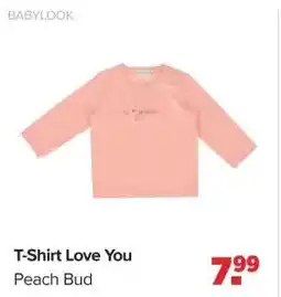 Baby-Dump Babylook T-Shirt Love You aanbieding