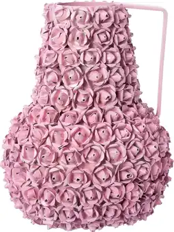 Intratuin Intratuin vaas Wooler violet D 18 H 22 cm aanbieding