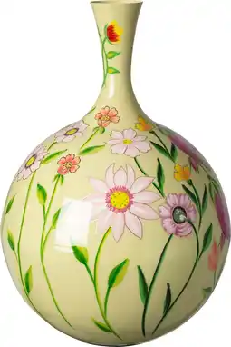 Intratuin Intratuin vaas Burley groen D 31 H 46 cm aanbieding