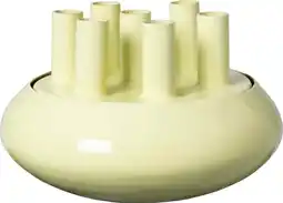 Intratuin Intratuin tulpenvaas Milton groen D 20 H 13 cm aanbieding