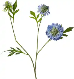 Intratuin Intratuin kunstbloem Duifkruid paars H 65 cm aanbieding