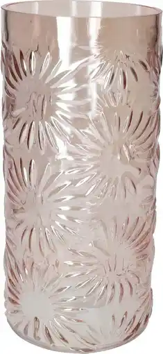 Intratuin Plume Living vaas Serina roze D 12 H 25 cm aanbieding