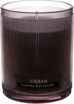 Intratuin Intratuin geurkaars Urban Vanilla Patchouli grijs 32 uur D 8,3 H 10,8 cm aanbieding