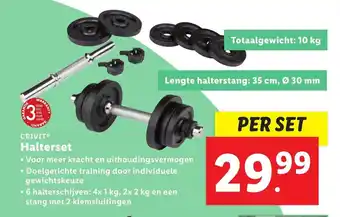 Lidl Crivit Halterset per set aanbieding