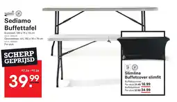 De Kweker Sediamo Buffettafel aanbieding