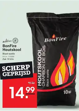 De Kweker BonFire Houtskool Black wattle aanbieding