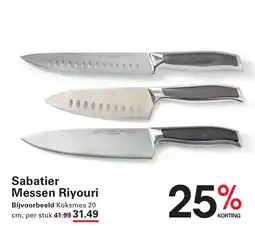 De Kweker Sabatier Messen Riyouri aanbieding